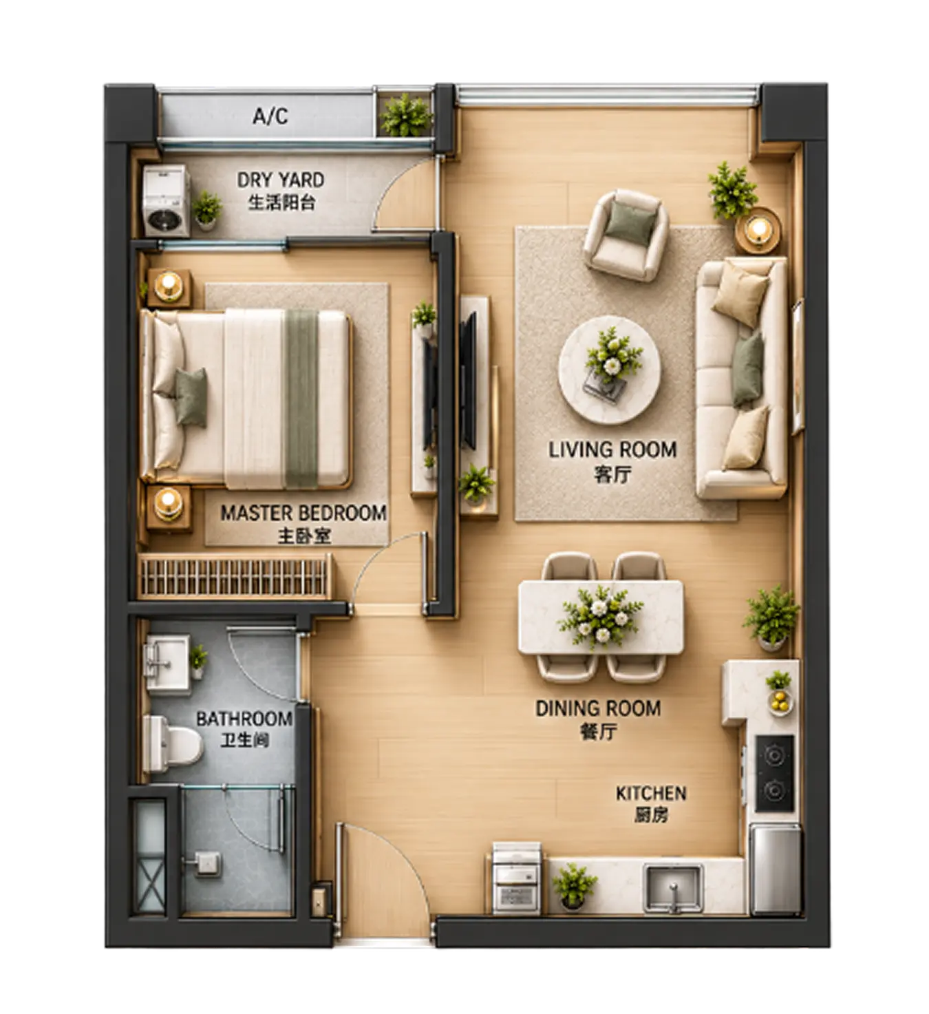 Type B3 Floor Plan